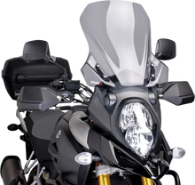 PUIG HI-TECH PARTS Touring Windscreen - 18-1/8" - Light Smoke - V-Strom 7229H