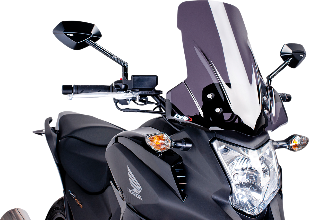 PUIG HI-TECH PARTS Touring Windscreen - 18-7/8" - Dark Smoke - NC700X 5992F