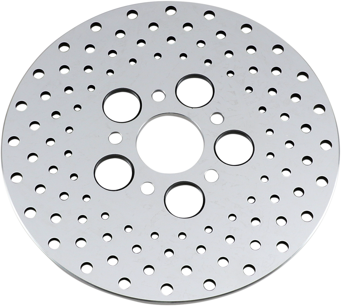 DRAG SPECIALTIES Polished Stainless Steel Rotor - 10" 060173ASP-BC647