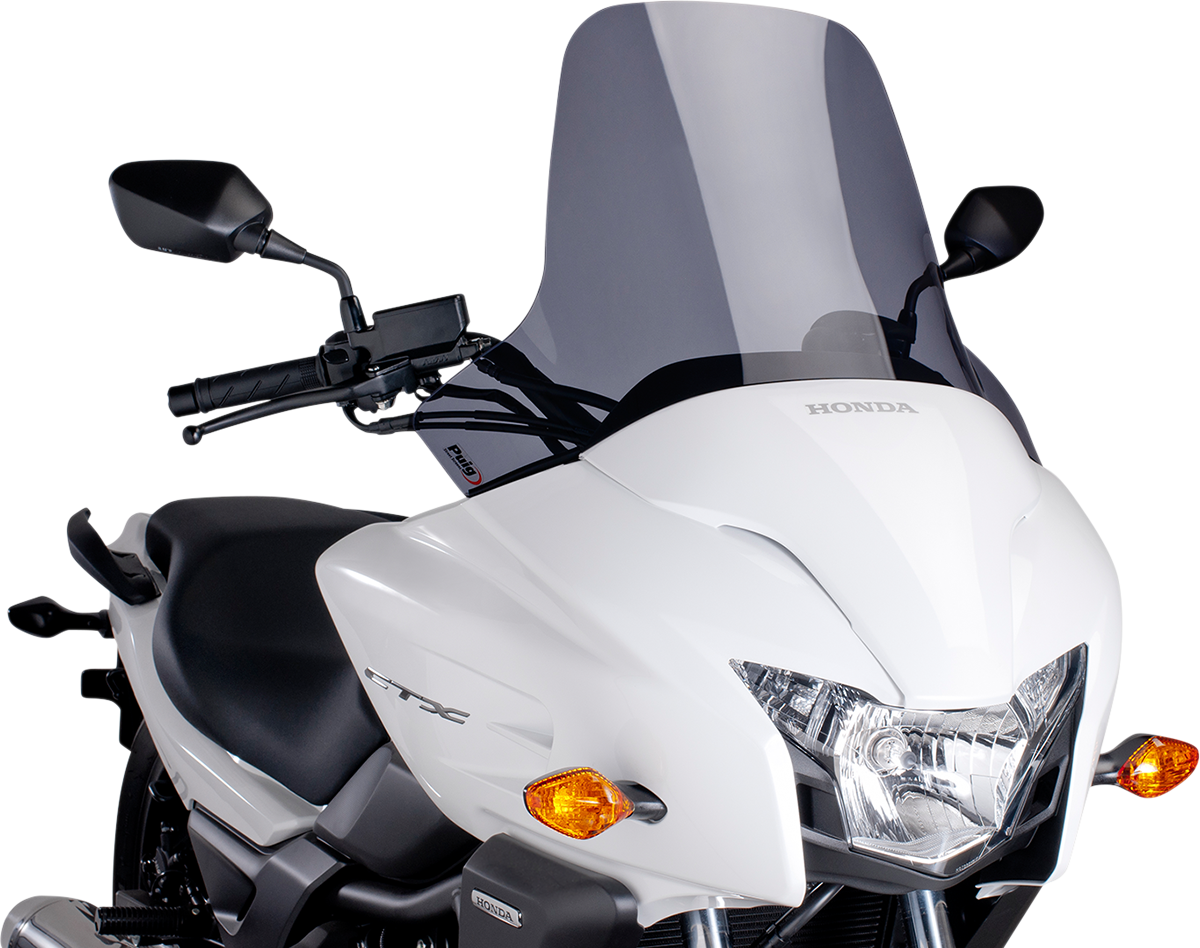 PUIG HI-TECH PARTS Touring Windscreen - 20" - Dark Smoke - Honda 7227F