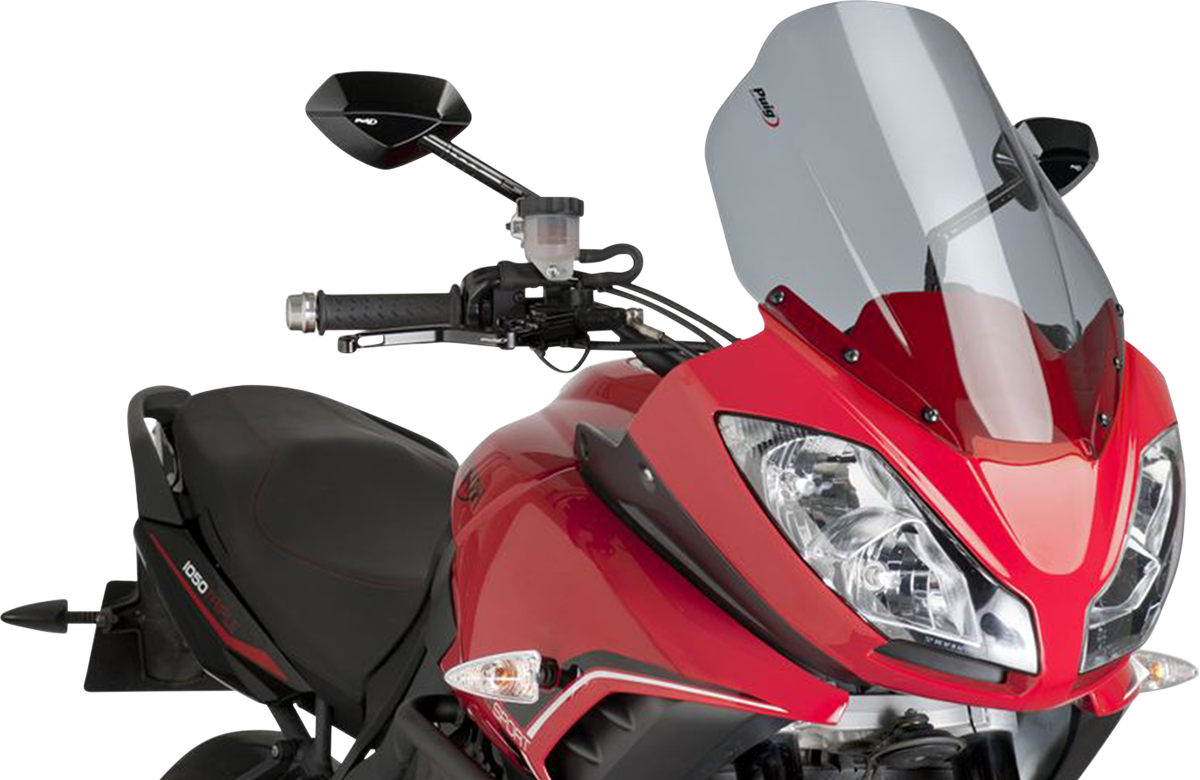 PUIG HI-TECH PARTS Touring Windscreen - 19-3/4" - Smoke - Tiger 1050 4359H