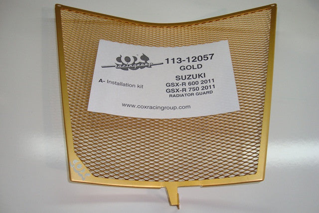 Cox Racing Radiator Guards for the Suzuki GSX-R 600 (06-on) and GSXR 750 (04-on)