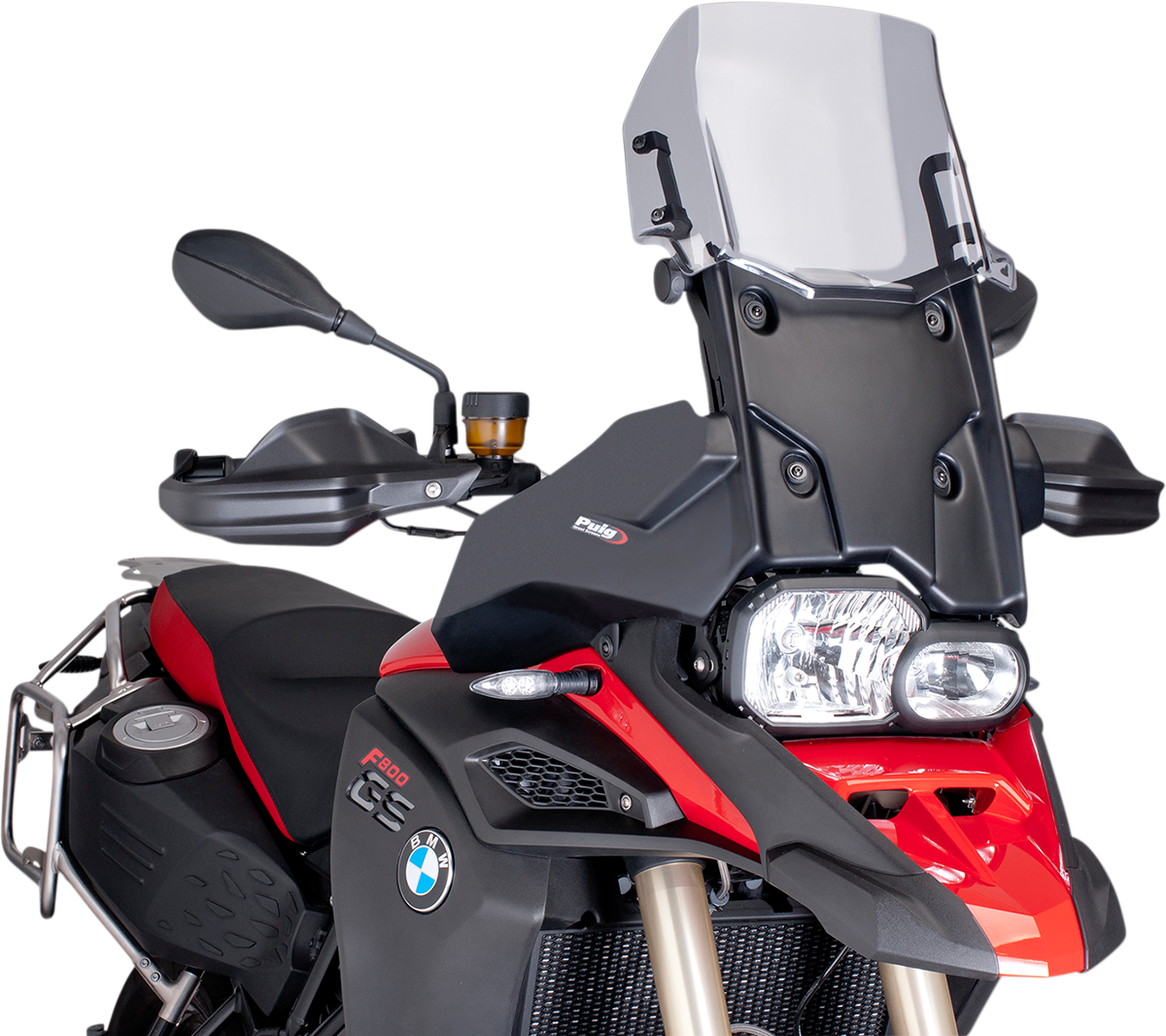 PUIG HI-TECH PARTS New Generation Windscreen - 14-1/2" - Smoke - F800GS Adventure 7307H