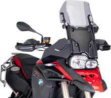 PUIG HI-TECH PARTS New Generation Windscreen - 14-1/2" - Smoke - F800GS Adventure 7307H