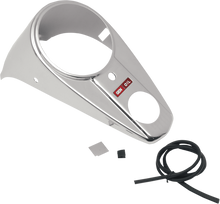 DRAG SPECIALTIES Slot Dash Cover - Chrome 70720