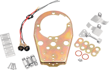 DRAG SPECIALTIES Base Plate - Cat Eye Dash Cover 12-0034B