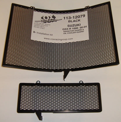Cox Racing Radiator Guards for the Suzuki GSX-R 1000 (00-04)