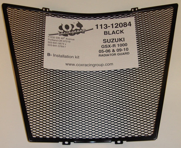 Cox Racing Radiator Guards for the Suzuki GSX-R1000 (05-06)