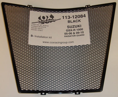 Cox Racing Radiator Guards for the Suzuki GSX-R1000 (05-06)