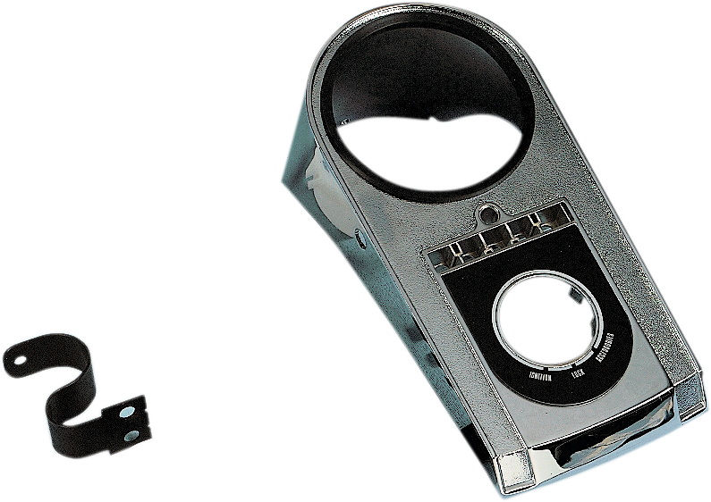 DRAG SPECIALTIES Electronic Speedometer Dash Kit - FXST/FLST 7125496CPT-BXLB