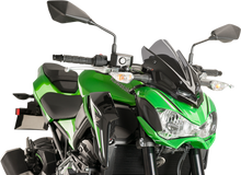 PUIG HI-TECH PARTS New Generation Windscreen - 15-1/4" - Dark Smoke - Z900 9689F