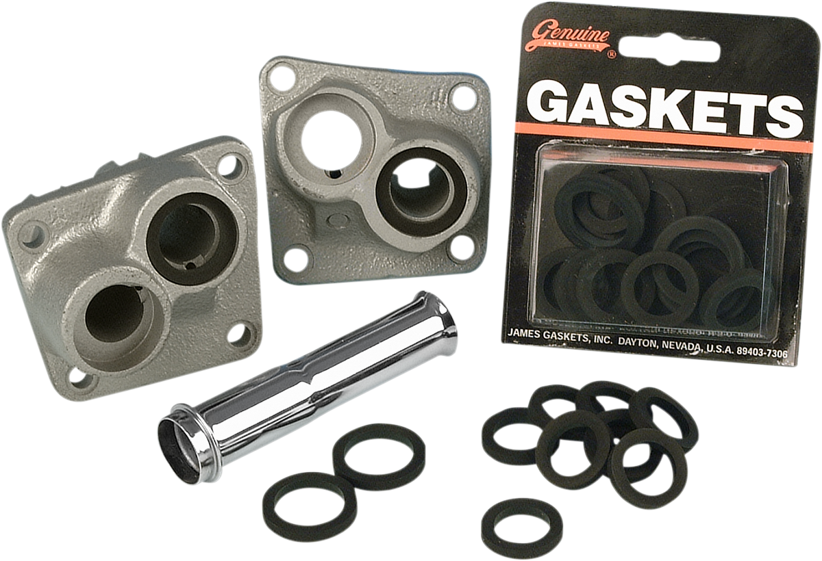 JAMES GASKET Rubber Pushrod Kit - Big Twin 17955-48-FLR
