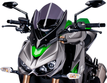 PUIG HI-TECH PARTS New Generation Windscreen - 17-" - Dark Smoke - Z1000 7514F