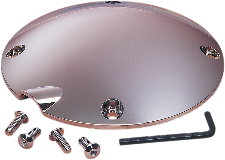 DRAG SPECIALTIES Derby Cover - Chrome - 4 Hole - '94-'03 Sportster 33-0016K-BC427