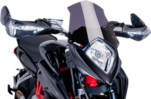 PUIG HI-TECH PARTS New Generation Windscreen - 12-1/4" - Dark Smoke - Rivale 800 6499F