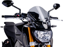 PUIG HI-TECH PARTS New Generation Windscreen - 13-3/4" - Smoke - MT09 6861H