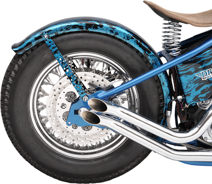 DRAG SPECIALTIES Smooth Rear Fender - without Taillight/Turn Signal Mount 72522R