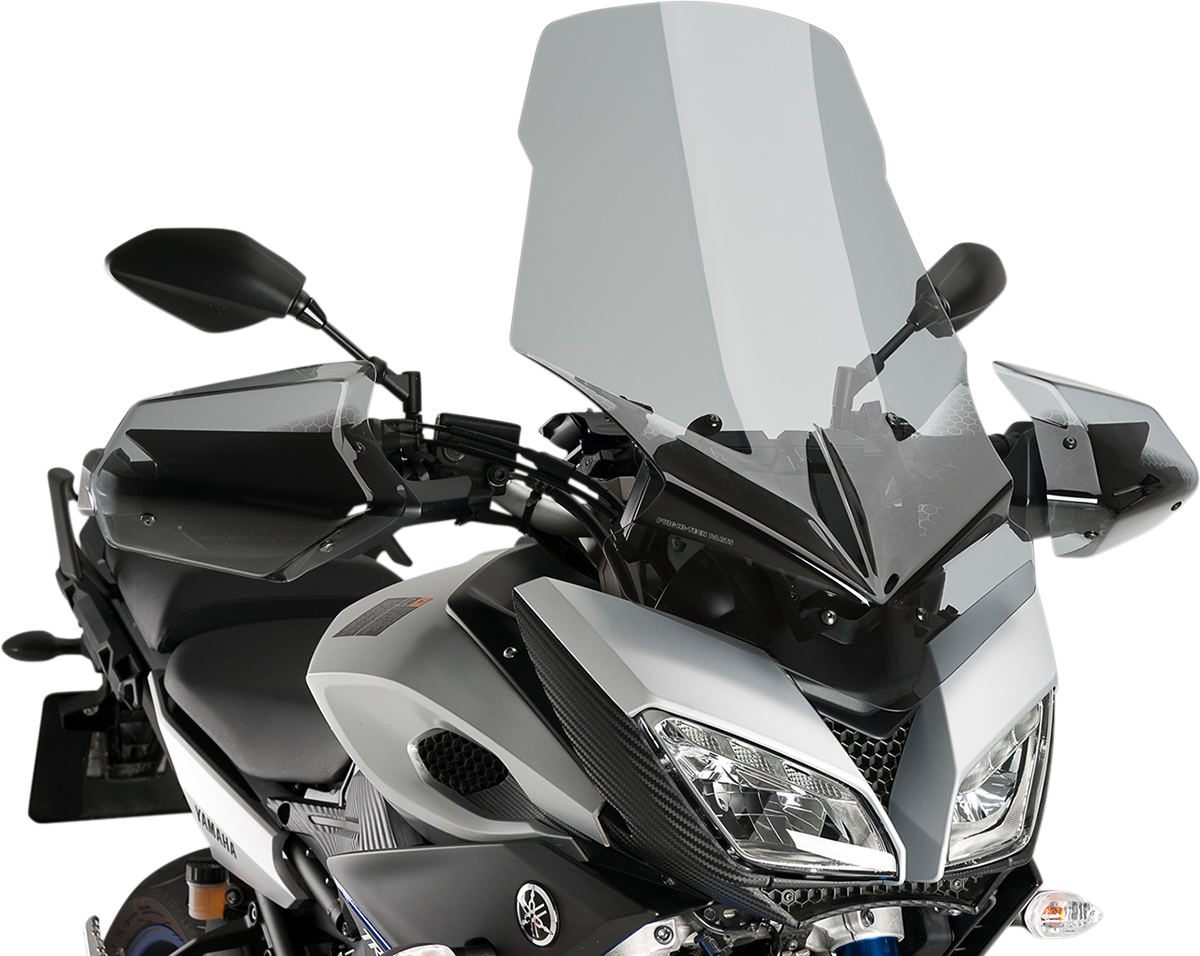 PUIG HI-TECH PARTS New Generation Windscreen - 25" - Smoke - MT09 7646H