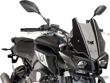 PUIG HI-TECH PARTS New Generation Windscreen - 14-1/4" - Black - MT10 8917N