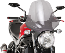 PUIG HI-TECH PARTS New Generation Windscreen - 18-7/8" - Smoke 5267H