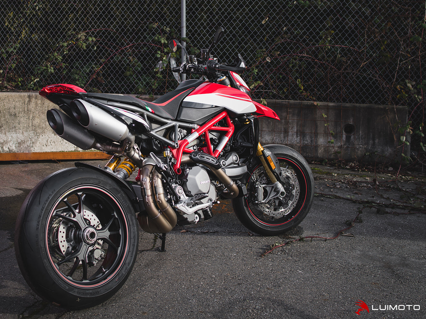 LUIMOTO Veloce Rider Seat Cover for the DUCATI HYPERMOTARD 950 (2019+)
