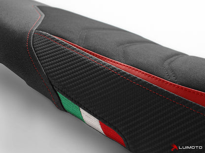 LUIMOTO Veloce Rider Seat Cover for the DUCATI HYPERMOTARD 950 SP / RVE (2019+) (Fits OE RACE SEAT)