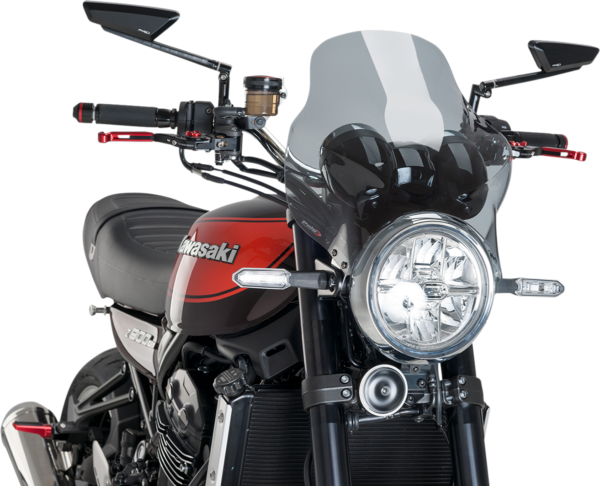 PUIG HI-TECH PARTS Modelo Windscreen - 15-3/8" - Smoke 1309H