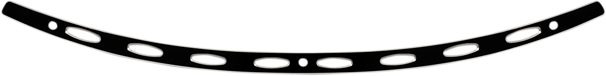 MEMPHIS SHADES Windshield Trim - Black - Oval - FLH MEB0975