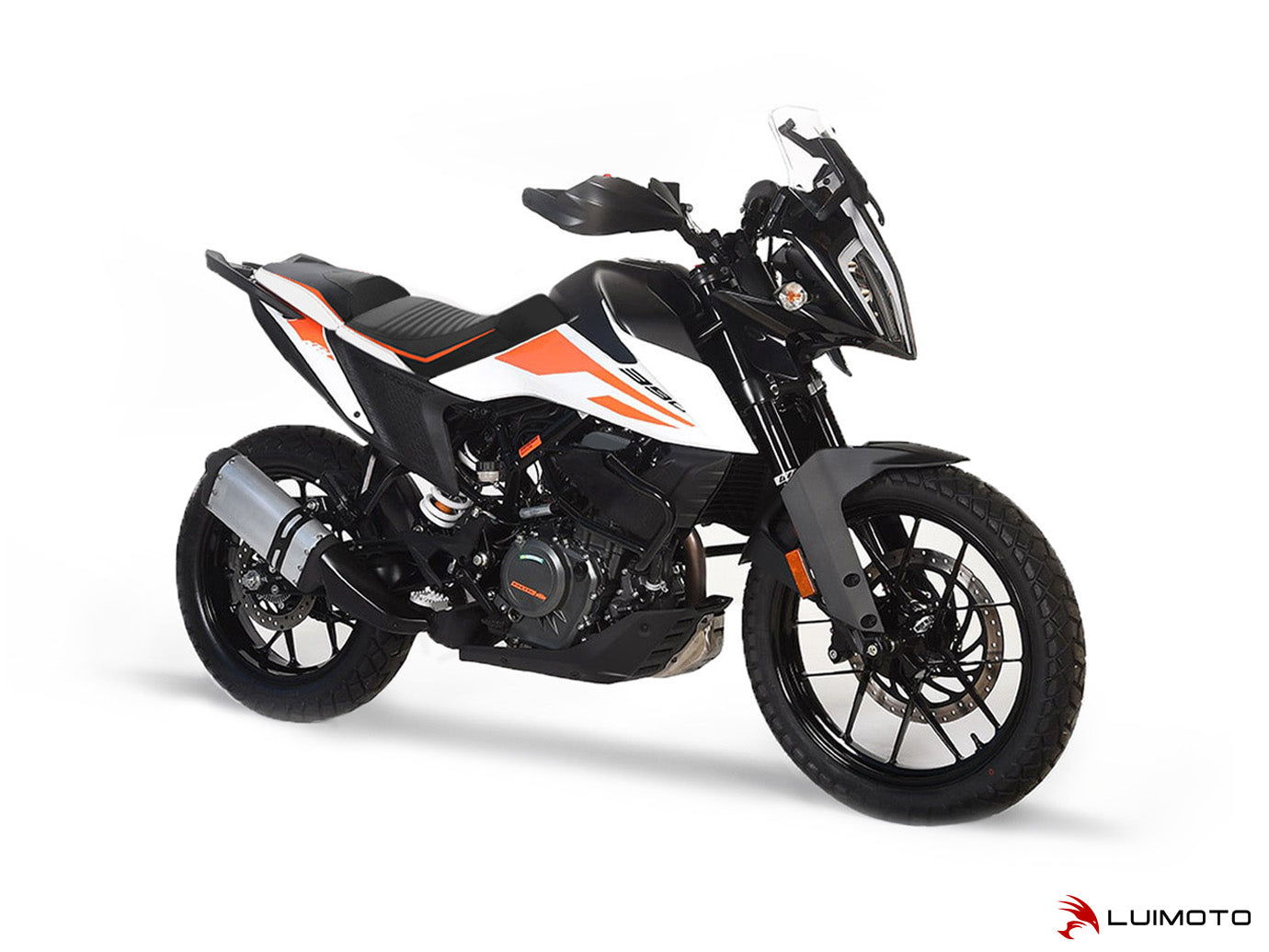 LUIMOTO (R) Passenger Seat Covers for KTM 390 ADVENTURE (2020+)