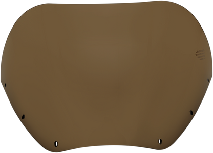 MEMPHIS SHADES Road Warrior Windshield - Cafe Black Smoke - 7" MEP86401