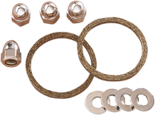 JAMES GASKET Exhaust Port Graphite Wire Gasket/Stud/Nut Kit - Big Twin/Sportster/EVO JGI-EV-1