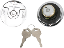 DRAG SPECIALTIES Locking Gas Caps - Vented/Non-Vented - Flush-Mount 011549-BX-LB1