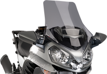 PUIG HI-TECH PARTS Race Windscreen - 27-3/4" - Dark Smoke - Kawasaki 7628F