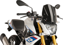 PUIG HI-TECH PARTS New Generation Windscreen - 12" - Black - BMW 8920N