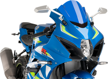 PUIG HI-TECH PARTS Race Windscreen - Blue - Suzuki 9013A