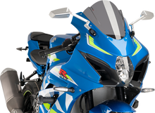 PUIG HI-TECH PARTS Race Windscreen - 12-1/4" - Dark Smoke - Suzuki 9013F