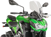PUIG HI-TECH PARTS Touring Naked New Generation Windscreen - 15-1/2" - Clear - Kawasaki 9392W