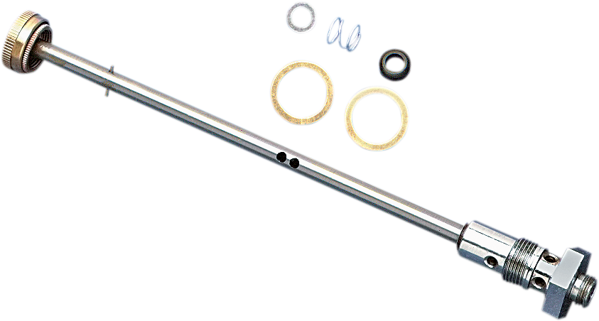 DRAG SPECIALTIES Gas Valve Shut-Off Rod Kit - Chrome 03-0005-SC3