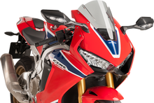 PUIG HI-TECH PARTS Race Windscreen - 13" - Smoke - Honda 9407H