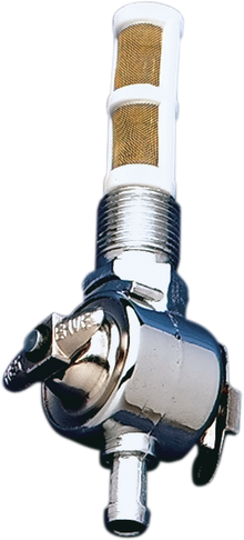 DRAG SPECIALTIES Early-Style Fuel Petcock - Straight - 3/8" NPT 03-0002A-BC331