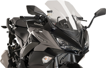 PUIG HI-TECH PARTS Race Windscreen - 18-1/2" - Clear - Kawasaki 9408W