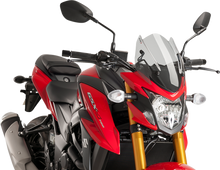 PUIG HI-TECH PARTS Naked Sport Windscreen - 12-1/4" - Smoke - Suzuki 9435H