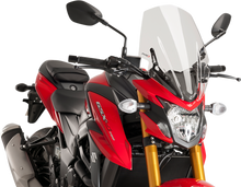 PUIG HI-TECH PARTS Race Windscreen - 17-1/4" - Clear - Suzuki 9436W