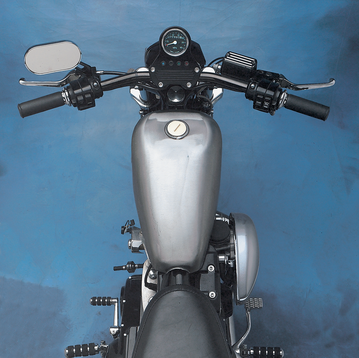 DRAG SPECIALTIES Gas Tank - 2.25 Gallons - Sportster 011484-BX34