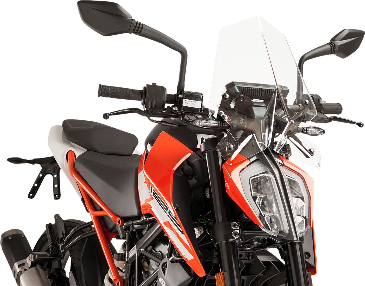 PUIG HI-TECH PARTS New Generation Windscreen - 16-1/4" - Clear - KTM 9514W
