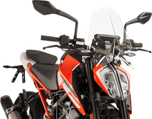 PUIG HI-TECH PARTS New Generation Windscreen - 16-1/4" - Clear - KTM 9514W