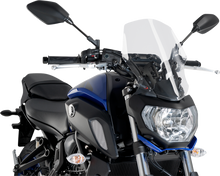 PUIG HI-TECH PARTS Race Windscreen - 14-1/4" - Clear - Tour - Yamaha 9667W
