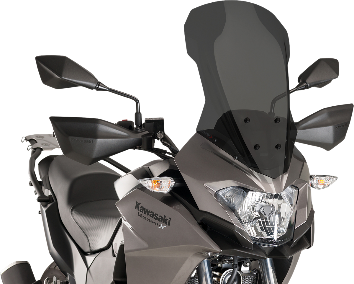 PUIG HI-TECH PARTS Race Windscreen - 20-1/2" - Clear - Tour - Kawasaki 9710F