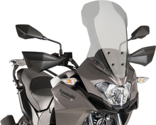 PUIG HI-TECH PARTS Race Windscreen - 20-1/2" - Smoke - Kawasaki 9710H