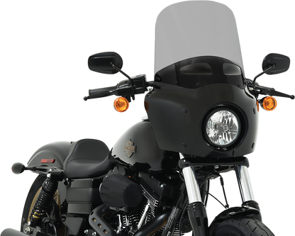 MEMPHIS SHADES Road Warrior Windshield - Vented - Black Smoke - 15" MEP87612